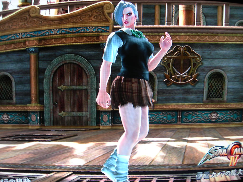 Illustration for article titled SoulCalibur IV Goes Schoolgirl